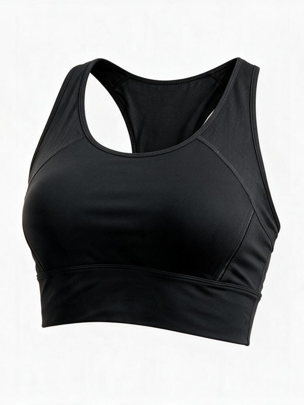 Tell Gear High-Impact Sports Bra Women’s Size L Medium Support Black